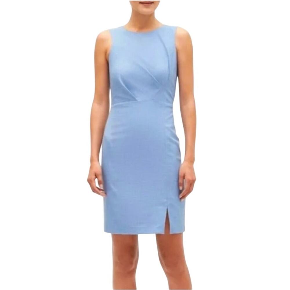 Banana Republic Sheath Dress Minimalist Preppy Party Cocktail Office Business 4P